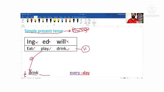 simple present tense (episode 1) in മലയാളം Malayalam смотреть онлайн