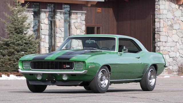 ALL Green Camaro Colors?!? 1967-2021 смотреть онлайн