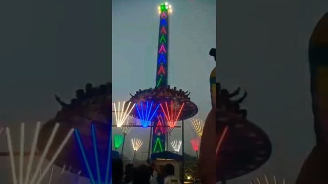 Rolling tower jhula रोलिंग टावर झूला in Bansi UP #new #gorakhpur #jhula| @Edu.Info. смотреть онлайн