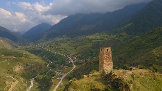 Северная Осетия АЛАНИЯ - самое красивое место в России. Cinematic Aerial Drone смотреть онлайн