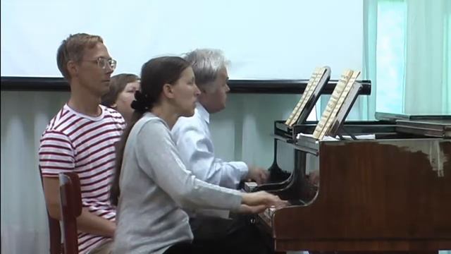 4.И.С.Бах Две зеркальные фуги смотреть онлайн