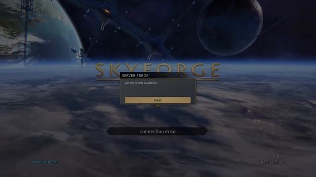 Skyforge - problems in Xbox One - Server Error - Action is not available. смотреть онлайн