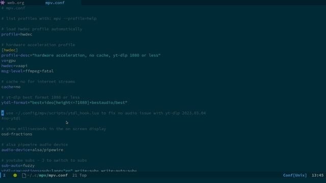 mpv not playing audio on youtube video fix it with a a lua script смотреть онлайн