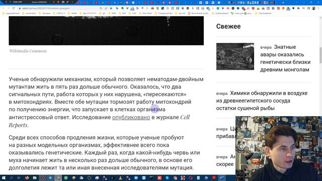 Подавление Митохондрий увеличивает жизнь в 5 раз. Приглашение на вебинар. ссылки в описании смотреть онлайн