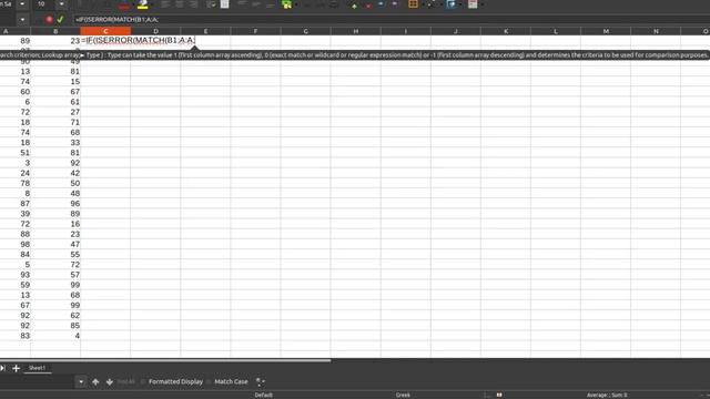 LibreOffice Calc: Finding duplicate / common entries between two columns смотреть онлайн