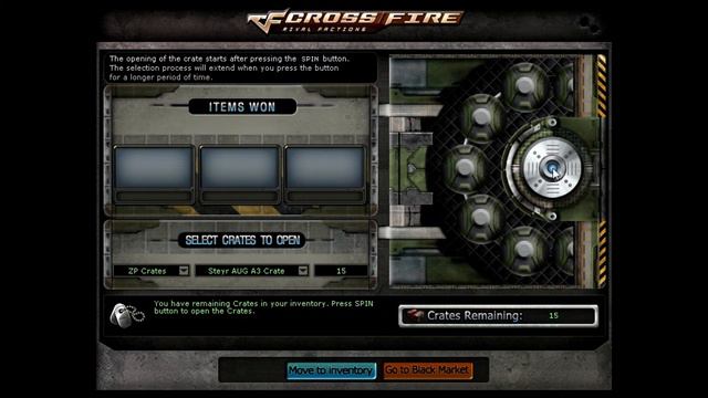 [Crossfire] Win Steyr AUG A3 from Black Market смотреть онлайн