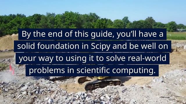 Scipy For Python A Beginners Guide To Scientific Computing смотреть онлайн