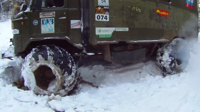 GAZ-66 extreme off road adventure in Siberia смотреть онлайн