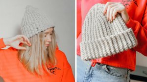 Простая объемная ШАПКА крючком ❄️ | Урок для начинающих