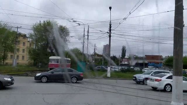 Поездка на трамвае Tatra T3SU 1979 г. в. маршрут 2 г. Волгоград смотреть онлайн
