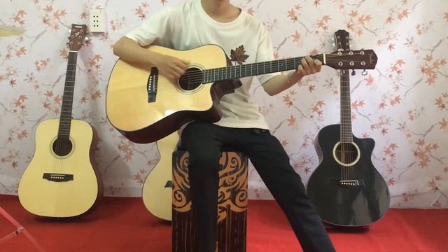 Test Guitar Fender CD60CE смотреть онлайн
