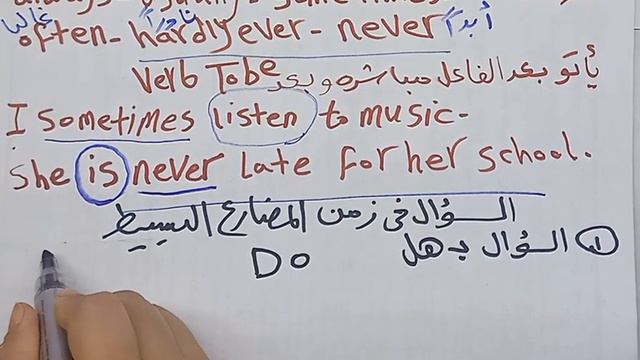 @Miss-Hala شرح المضارع البسيط في اللغه الانجليزيه The present simple смотреть онлайн
