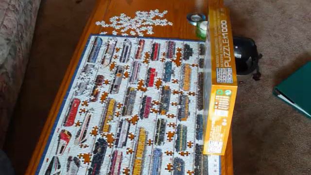 1000 piece puzzle finished смотреть онлайн