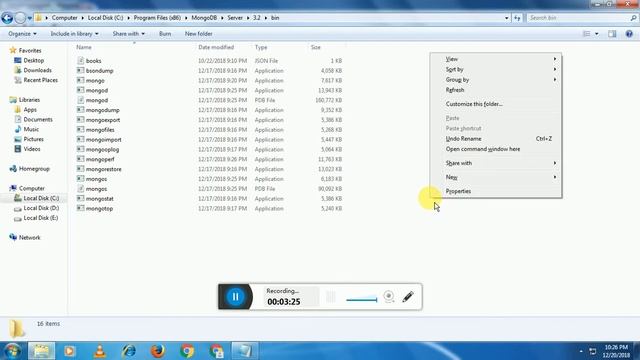 How to install MongoDB on windows 7 (64bit/32bit) Resolve storageEngine problem | MongoDB Tutorial смотреть онлайн