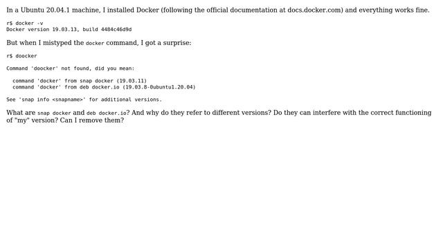 DevOps & SysAdmins: What are snap docker and deb docker.io? смотреть онлайн