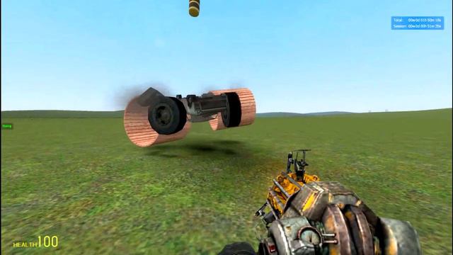 Gmod #1 - Building competition - funny moments (cars, glitches and more) смотреть онлайн