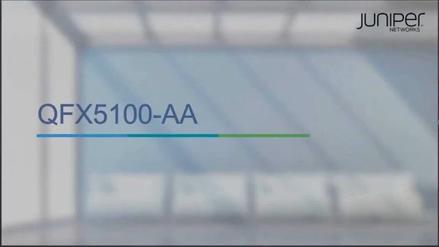 Новые коммутаторы QFX10000. Технология JunOS Fusion смотреть онлайн