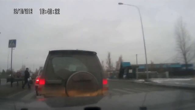 NEW fast car accident in Russia!Mitsubishi Pajero Pinin crash! смотреть онлайн
