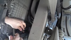 Замена + Клеммы на генераторе ACTROS пропала зарядка