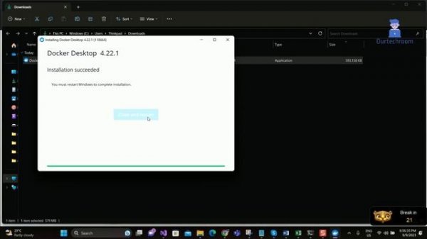 Error: docker is not recognized as an internal or external command