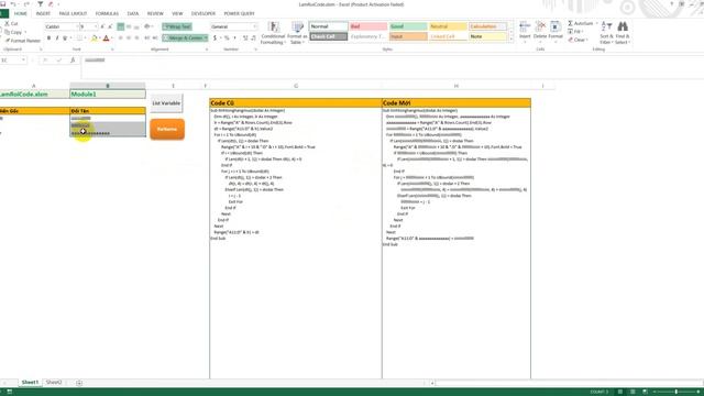 Mã hóa code - Làm rối code VBA смотреть онлайн
