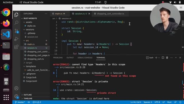 Implementing Sessions in Rust смотреть онлайн