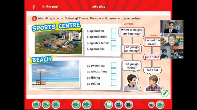 ENGLISH CLASS 4-4TH C: DID YOU GO SWIMMING? - ELT SKILLS UNIT 11 LESSON A смотреть онлайн