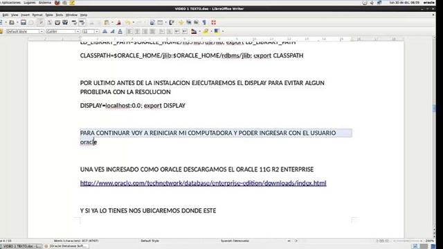 Instalar Oracle 11gr 2 en Linux (Red Hat) смотреть онлайн