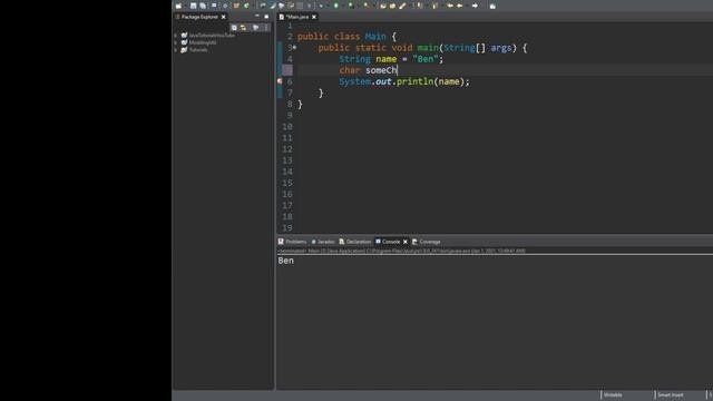 Java - #3 - Variables смотреть онлайн