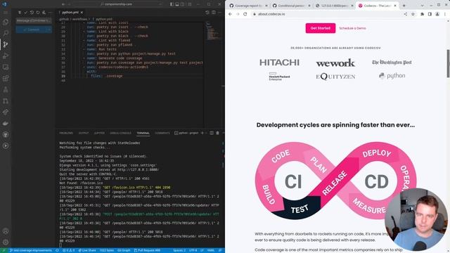 Fix a UI layout bug and configure test coverage reporting смотреть онлайн