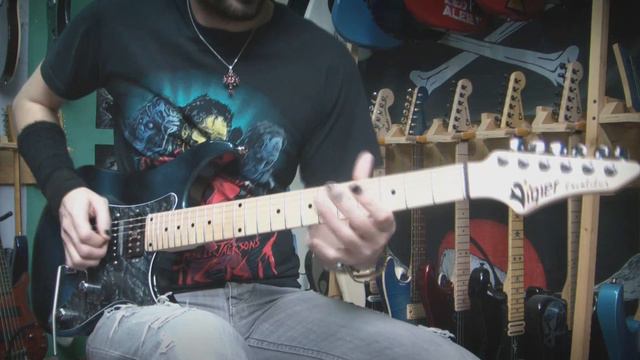 Metal Guitar Solo Impro in Bm - Neogeofanatic смотреть онлайн