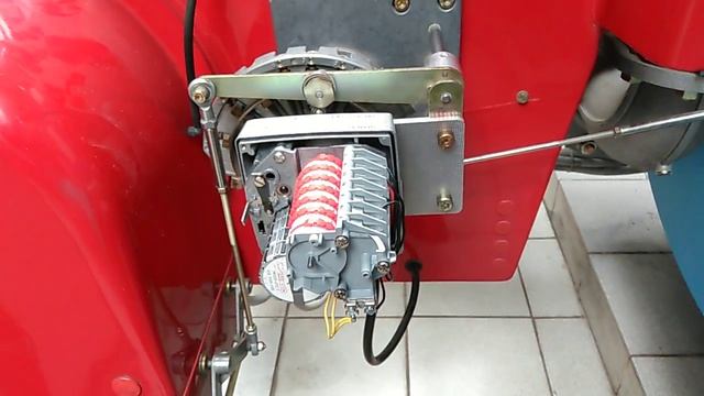 Сервопривод газовой горелки Weishaupt - Siemens смотреть онлайн