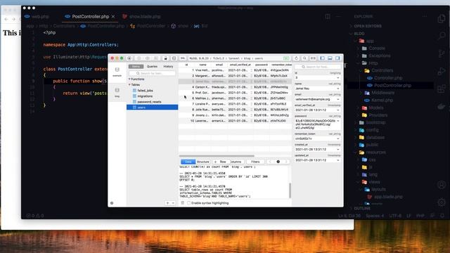 Laravel 8 Tutorial #6 Basic Controller смотреть онлайн