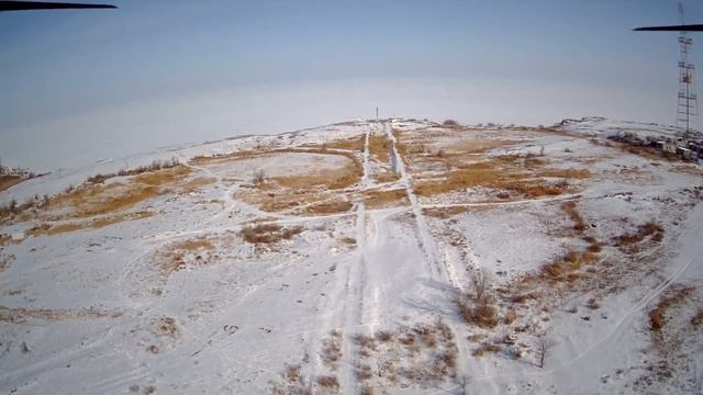 С высоты птичьего полёта. Город Приозёрск. Памятник ВОВ смотреть онлайн