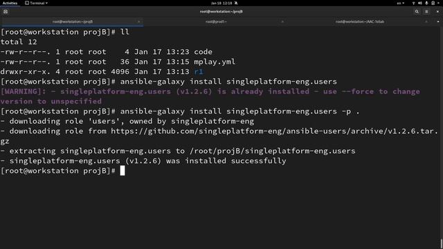AAC - Ansible Galaxy смотреть онлайн
