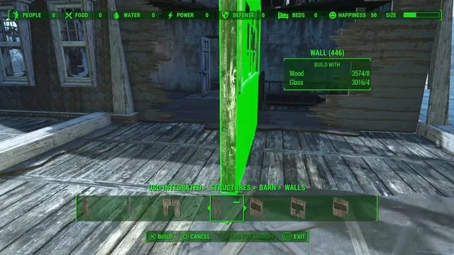 Fallout 4 PS4 Croup Manor Repair Walls, Floors, Ceilings and Roof Build. (Unmodded)(No Commentary). смотреть онлайн
