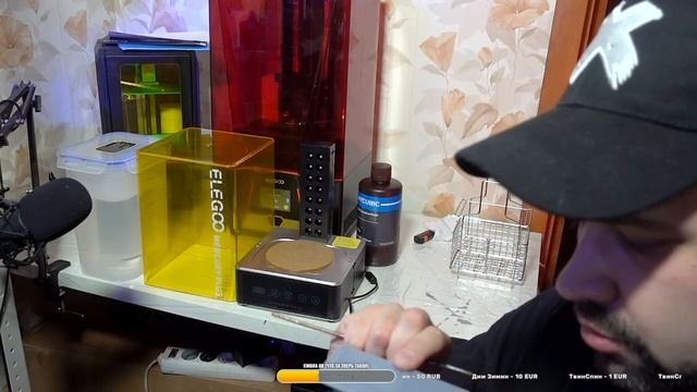 Elegoo Saturn 2 | Распаковка и запуск