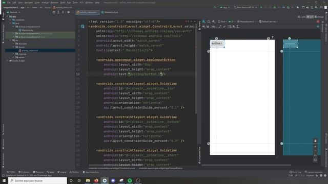 Curso Android desde 0 - Maquetar con guidelines en ConstraintLayout смотреть онлайн
