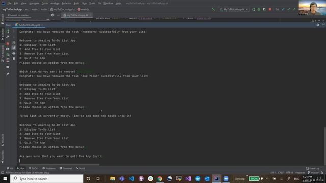 Kotlin Simple To-Do List App смотреть онлайн