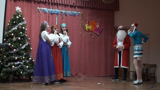 Новогодняя сказка 2017-2018 10"б" класс Гимназия №2 г.Вологда смотреть онлайн