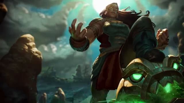 Illaoi Login Screen Animation Theme Intro Music Song 【1 HOUR】 смотреть онлайн