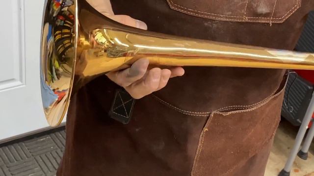 Conn Trombone Restoration Kit Project- band instrument repair смотреть онлайн