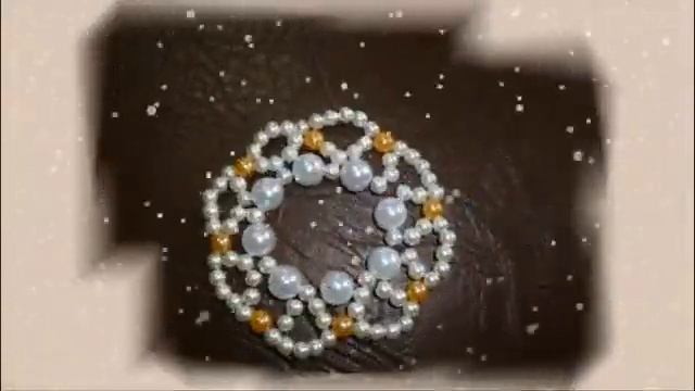 Мастер-класс Новогодняя игрушка из бисера "Красивая зима " Инструктор по труду Е. Ю. Мардоголямова смотреть онлайн