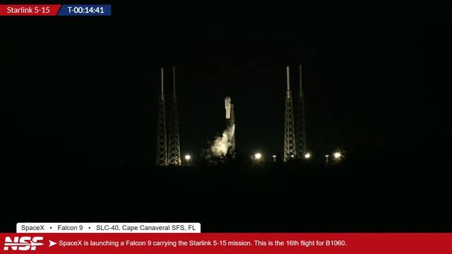 SCRUB: SpaceX Falcon 9 Launches Starlink 5-15 смотреть онлайн