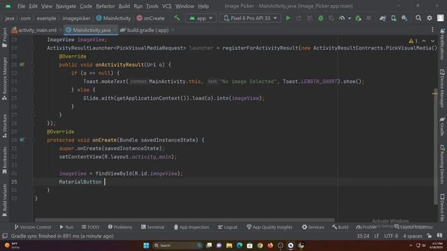How to Implement Android's New Built-in Image Picker Library without Any Errors | Android Studio смотреть онлайн