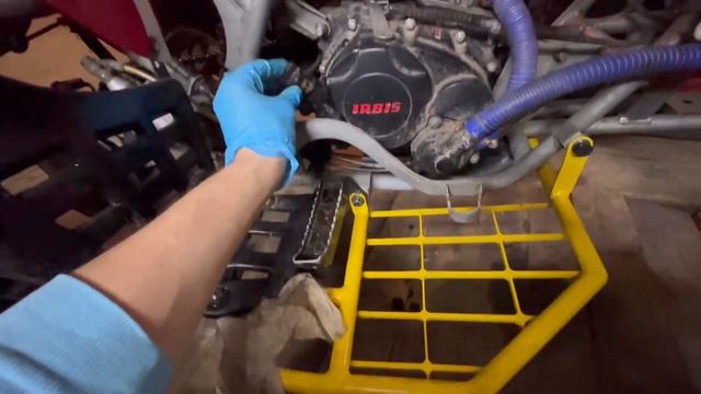 Меняем масло на квадрике Irbis atv250s смотреть онлайн