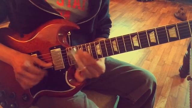 Derek Trucks Style slide guitar in The key of B смотреть онлайн