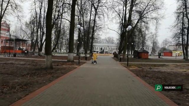 Вышний Волочёк Венециановский сквер ноябрь смотреть онлайн