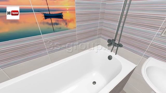 Плитка «Аверно» раскладка в интерьере | Керама Марацци-2016 | Дизайн-видео смотреть онлайн