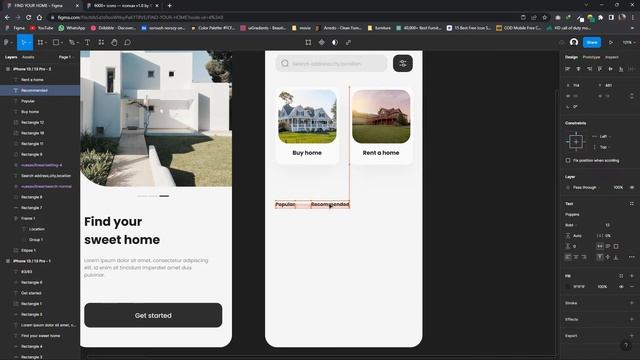 Real State App Design Using Figma for Beginners Step By Step | Figma Tutorial смотреть онлайн